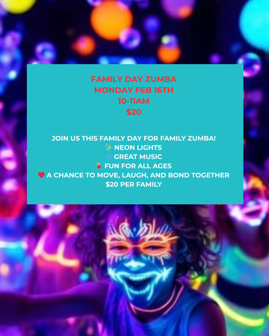 Family Neon Zumba