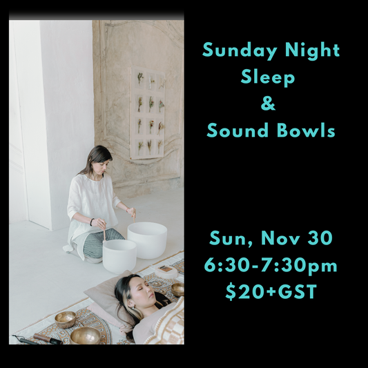 Sunday Night Sleep & Sound Bowls