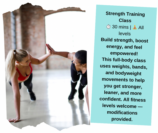 Tuesday 6pm Strength Training class (October Special)